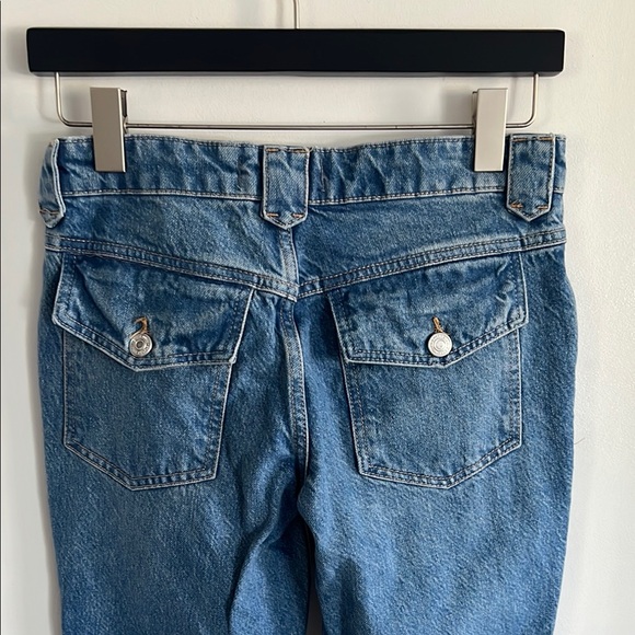 free people CRVY High-Rise Straight Jeans - Picture 6 of 14